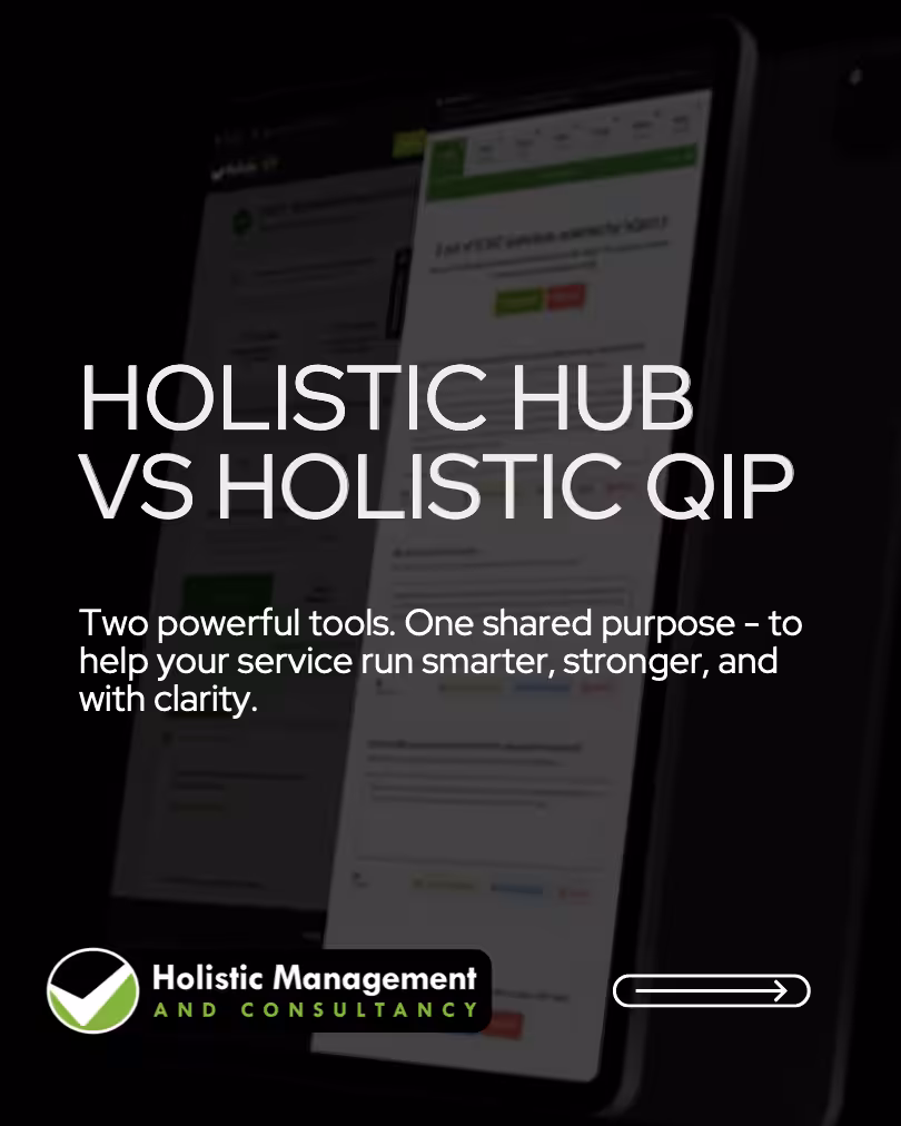Holistic Management & Consultancy QIP vs Hub QIP vs Hub